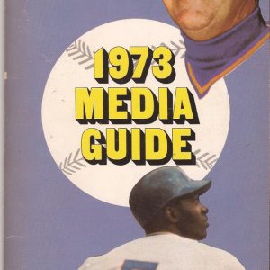 MILWAUKEE BREWERS MLB BASEBALL 1973 MEDIA GUIDE VINTAGE GREAT COLOR RARE