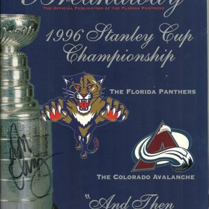 DON CHERRY FLORIDA PANTHERS SIGNED AUTO GROWL PROGRAM W/COA W/TICKET