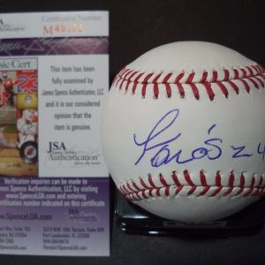 YOSMANY TOMAS ARIZ DIAMONDBACKS SIGNED AUTOGRAPH ROMLB BASEBALL JSA COA #M45389