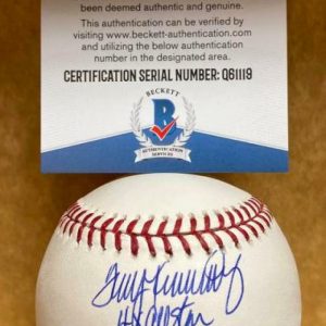 TERRY KENNEDY 4X ALL STAR SIGNED AUTOGRAPHED M.L. BASEBALL BECKETT Q61119