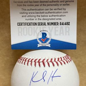 KODY HOESE LOS ANGELES DODGERS 1ST ROUND PICK SIGNED M.L. BASEBALL R41482
