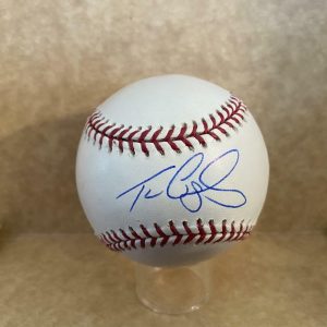 TYLER COLVIN CUBS/ROCKIES/GIANTS SIGNED AUTOGRAPHED M.L. BASEBALL W/ COA