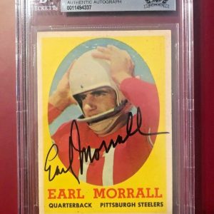 1958 TOPPS EARL MORRALL #57 STEELERS