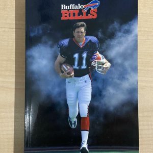 2002 BUFFALO BILLS MEDIA GUIDE WITH DREW BLEDSOE 329 PAGES