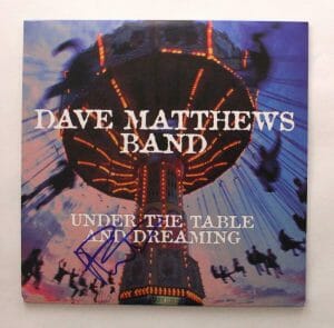 DAVE MATTHEWS SIGNED AUTOGRAPH ALBUM RECORD – UNDER THE TABLE AND DREAMING JSA COLLECTIBLE MEMORABILIA