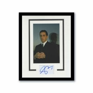 Al Pacino and Johnny Depp Donnie Brasco autographed 8 x 10 photo with top COA