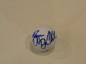 BRYSON DECHAMBEAU SIGNED MASTERS GOLF BALL 1ST MASTERS PROOF JSA COA
