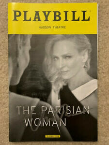 UMA THURMAN HAND SIGNED NYC PLAYBILL FROM 2018 THE PARISIAN WOMAN JSA