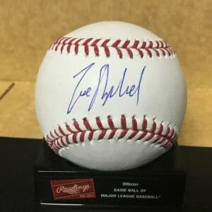 ZACH SHEPERD DETROIT TIGERS M.L. SIGNED BASEBALL W/COA