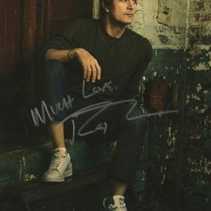 ROB THOMAS HAND SIGNED 8x10 COLOR PHOTO MATCHBOX 20 SINGER JSA