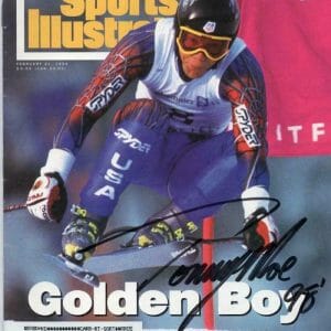 TOMMY MOE SIGNED SPORTS ILLUSTRATED W/ VENUE PROOF W/COA