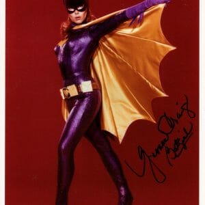 YVONNE CRAIG HAND SIGNED 8x10 COLOR PHOTO VERY SEXY BATGIRL JSA