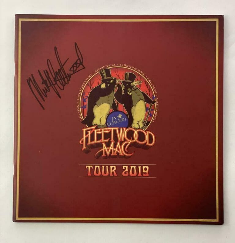 MICK FLEETWOOD MAC SIGNED AUTOGRAPH 2019 TOUR BOOK PROGRAM - RUMOURS, W ...