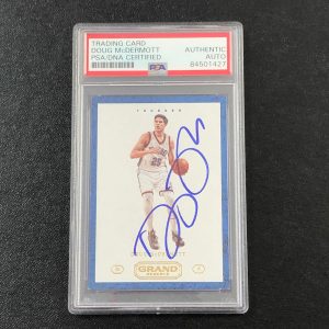 2016-17 Panini Grand Reserve #76 Doug McDermott Signed Card AUTO PSA Slabbed Thu