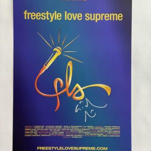 LIN MANUEL MIRANDA AUTOGRAPH FREESTYLE LOVE SUPREME WINDOW CARD HAMILTON W/ JSA