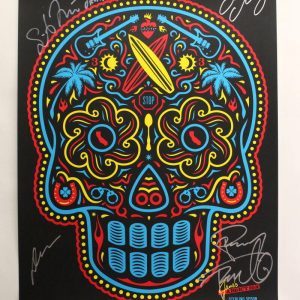 JANE'S ADDICTION SIGNED AUTOGRAPH 18X24 CONCERT TOUR POSTER PERRY FARRELL +3 JSA