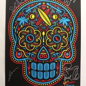 JANE'S ADDICTION x4 SIGNED AUTOGRAPH 18X24 CONCERT TOUR POSTER DAVE NAVARRO JSA