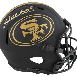 49ers Deebo Samuel Authentic Signed Eclipse Full Size Speed Rep Helmet JSA Wit