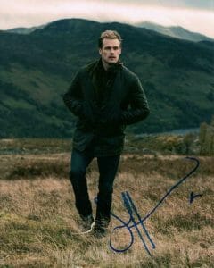 SAM HEUGHAN SIGNED AUTOGRAPH 8X10 PHOTO – SEXY JAMIE FRASER, OUTLANDER STUD CC COLLECTIBLE MEMORABILIA