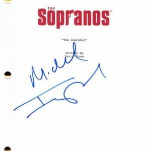 MICHAEL IMPERIOLI SIGNED AUTOGRAPH THE SOPRANOS FULL PILOT SCRIPT - VERY RARE!