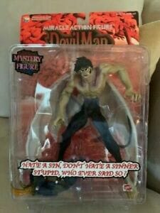 DEVILMAN MIRACLE ACTION FIGURE BY MEDICOM MYSTERY FIGURE NEVER OPENED RARE