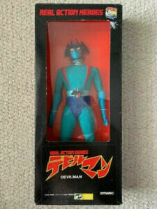 DEVILMAN REAL ACTION HEROES FIGURE MEDICOM JAPAN 1995 RARE WITH ...