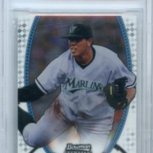 BOWMAN STERLING PROSPECTS JOSE FERNANDEZ BECKETT GEM MINT 9.5