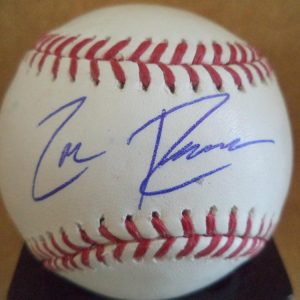 ZAC REININGER DETROIT TIGERS SIGNED AUTOGRAPHED M.L. BASEBALL W/COA