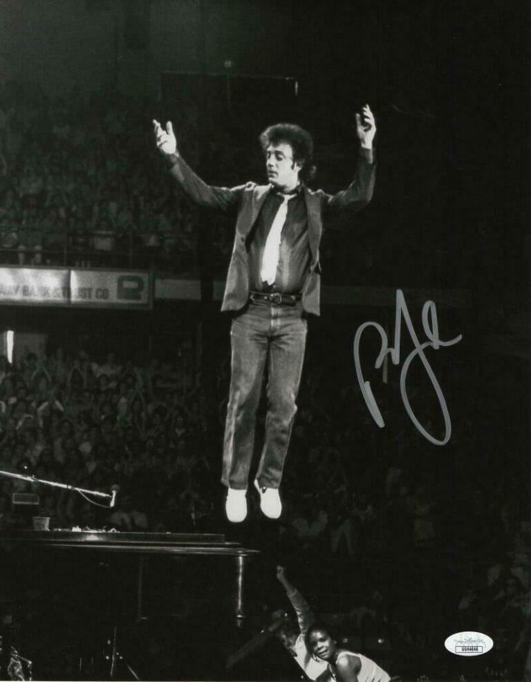Billy Joel Signed Autograph 11X14 Photo - Iconic Picture Of The Piano ...