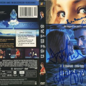 "Swimfan" Cast AUTOGRAPHS Signed DVD Cover - Erika Christensen, Bradford +2 ACOA