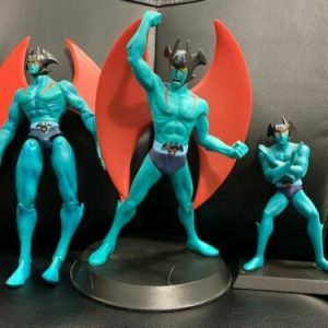 DEVILMAN LOT OF 3 ACTION FIGURES FROM 90's ONE BOX AMAZING CONDITION+RARE