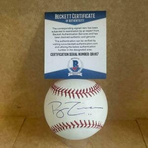 RYAN ZIMMERMAN WASHINGTON NATIONALS SIGNED AUTO M.L. BASEBALL BAS Q61167