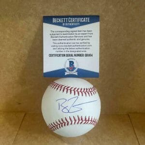 RYAN ZIMMERMAN WASHINGTON NATIONALS SIGNED AUTO M.L. BASEBALL BAS Q61164