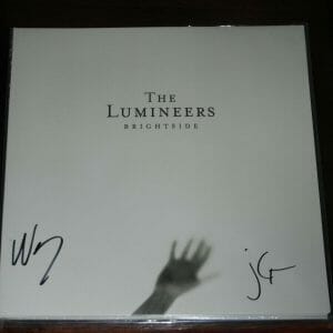 THE LUMINEERS SIGNED BRIGHTSIDE VINYL ALBUM