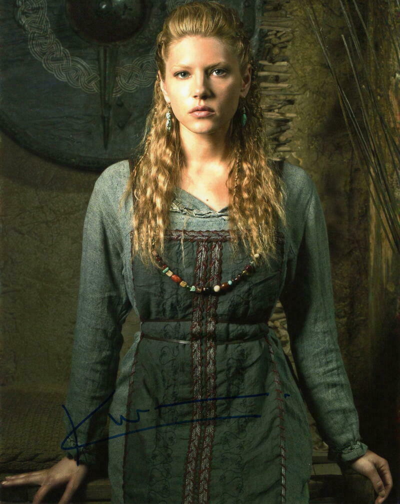 KATHERYN WINNICK SIGNED AUTOGRAPH 8X10 PHOTO - SEXY VIKINGS STAR ...