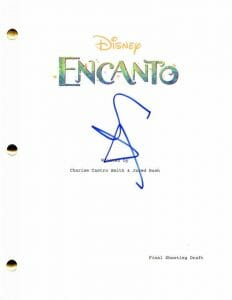 STEPHANIE BEATRIZ SIGNED AUTOGRAPH DISNEY ENCANTO FULL MOVIE SCRIPT – MIRABEL COLLECTIBLE MEMORABILIA