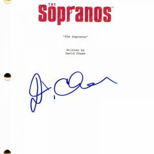DAVID CHASE SIGNED AUTOGRAPH THE SOPRANOS PILOT SCRIPT - VERY RARE! W/ JSA