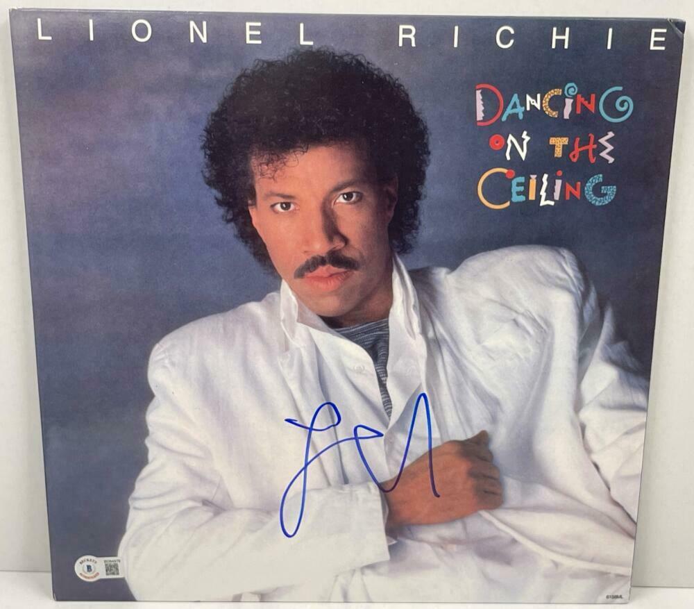 LIONEL RICHIE SIGNED DANCING ON THE CEILING ALBUM AUTOGRAPH PROOF ...