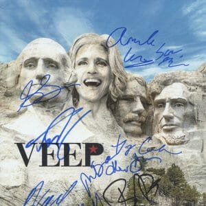 "Veep" Cast AUTOGRAPHS Signed 11x14 Photo - Armanda Iannucci, Tony Hale +8 ACOA