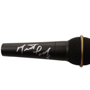 MEAT LOAF SIGNED AUTOGRAPH MICROPHONE MIC - BAT OUT OF HELL, FIGHT CLUB W/ JSA