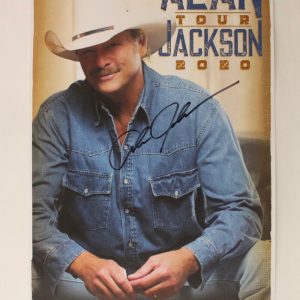 ALAN JACKSON SIGNED AUTOGRAPH 14X22 CONCERT POSTER - COUNTRY LEGEND 2020 JSA