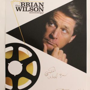 BRIAN WILSON SIGNED AUTOGRAPH 16X20 CONCERT TOUR POSTER - THE BEACH BOYS W/ JSA