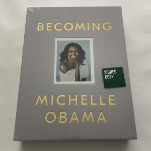 FIRST LADY MICHELLE OBAMA SIGNED AUTOGRAPH LE SEALED "BECOMING" BOOK VERY RARE!