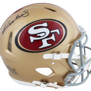 49ers Deebo Samuel Authentic Signed Full Size Speed Proline Helmet JSA Witness