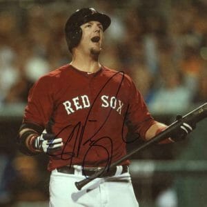 A.J. PIERZYNSKI BOSTON RED SOX SIGNED AUTOGRAPHED 8X10 PHOTO W/ COA