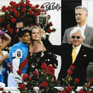 Bob Baffert Horse Trainer Triple Crown signed 8x10 photo autographed JSA