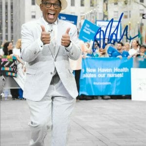 Al Roker The Today Show Weather Man signed 8x10 photo autographed 2 JSA