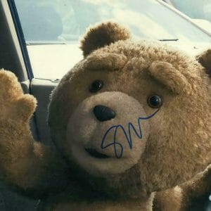 SETH MACFARLANE SIGNED 11X14 PHOTO TED AUTHENTIC AUTOGRAPH BECKETT COA