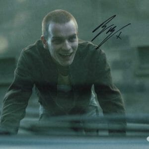 EWAN MCGREGOR SIGNED 11X14 PHOTO Trainspotting AUTHENTIC AUTOGRAPH BECKETT COA