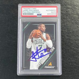 2013-14 Pinnacle Basketball #61 Jared Sullinger Signed Card AUTO PSA/DNA Slabbed